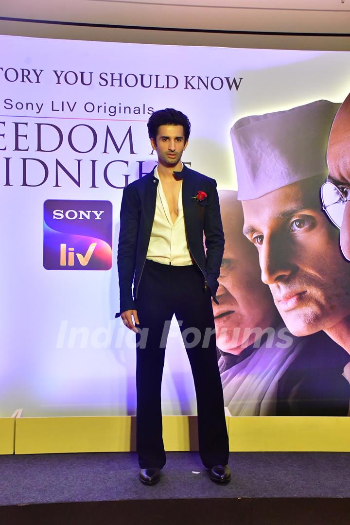 Sidhant Gupta Freedom At Midnight screening