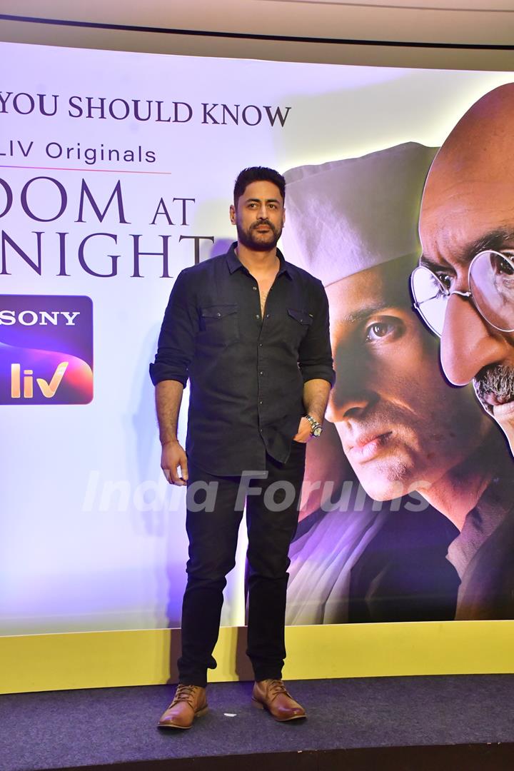 Mohit Raina Freedom At Midnight screening