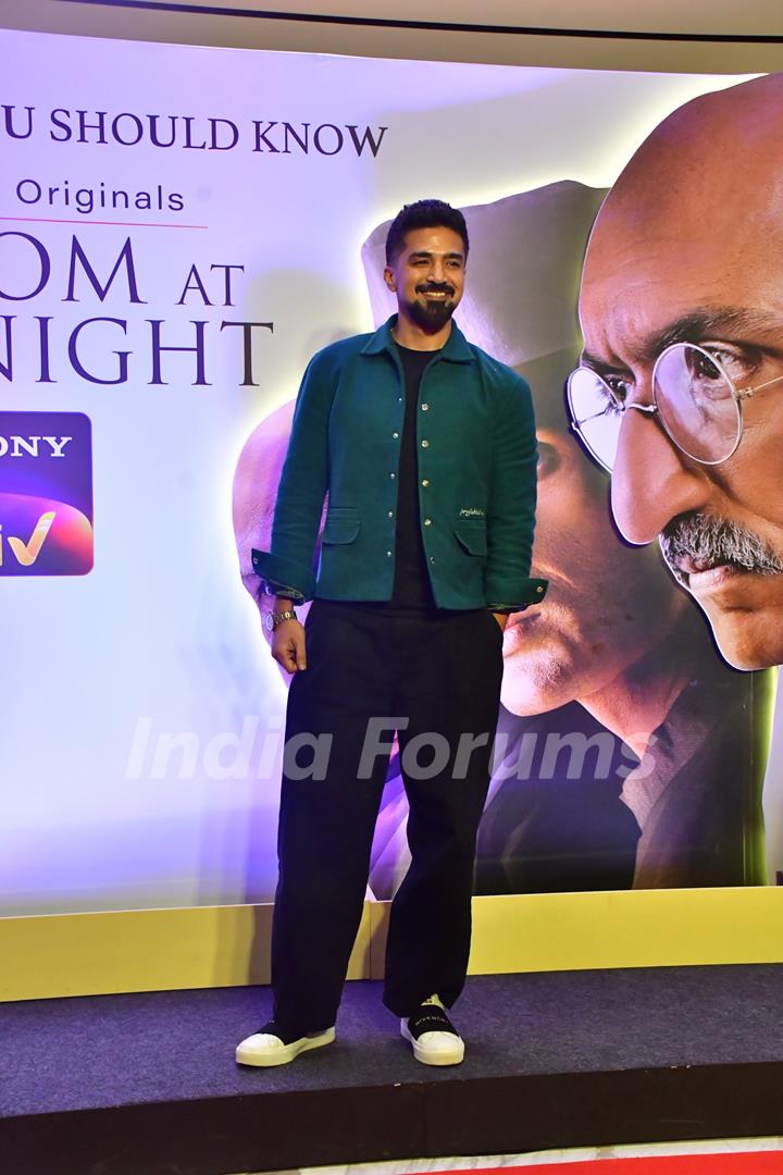 Saqib Saleem Freedom At Midnight screening