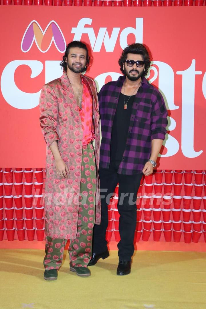 Arjun Kapoor and Babil Khan grace the Myntra Creators Fest 2024