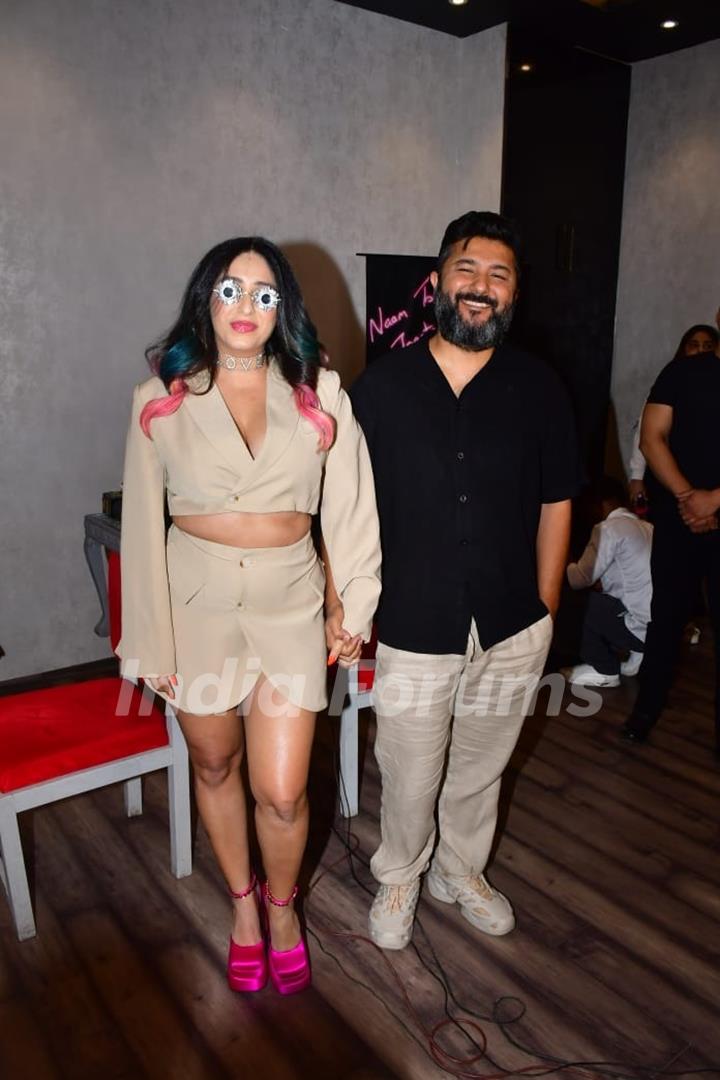 Neha Bhasin snapped at ‘Naam Toh Tu Janta Hai’ song launch and her birthday celebration