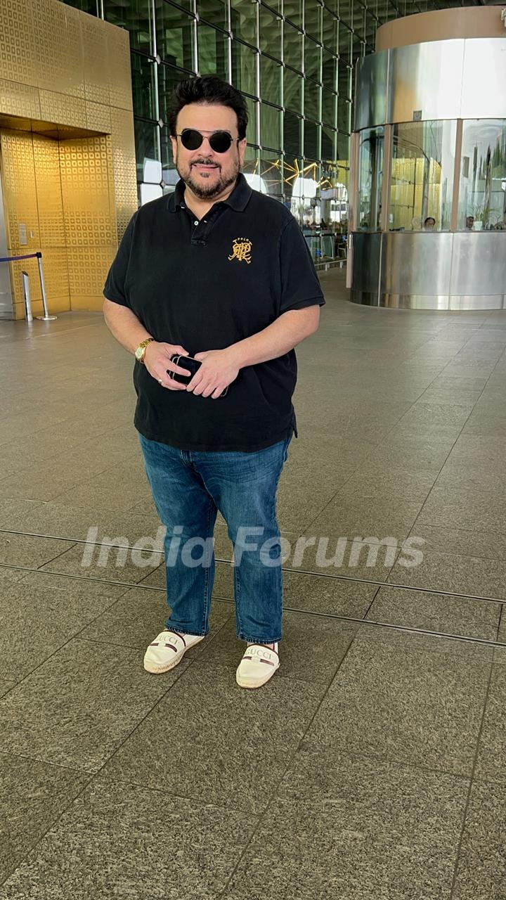 Adnan Sami snapped at the airport