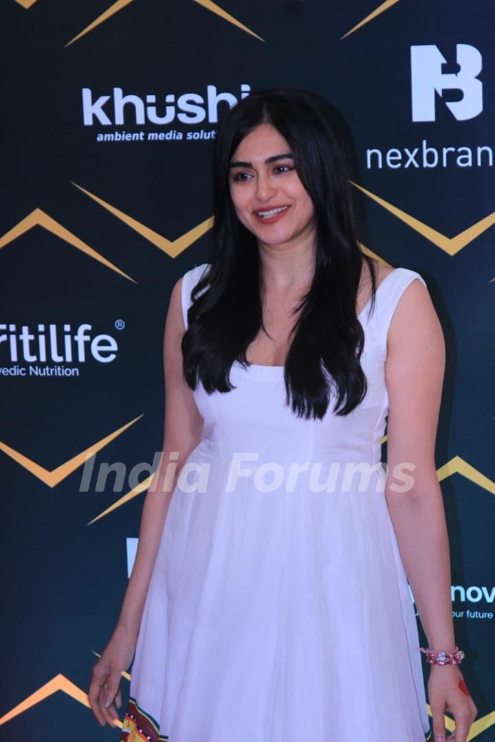 Adah Sharma grace the red carpet of The Nexbrands India 2030 Leadership Conclave