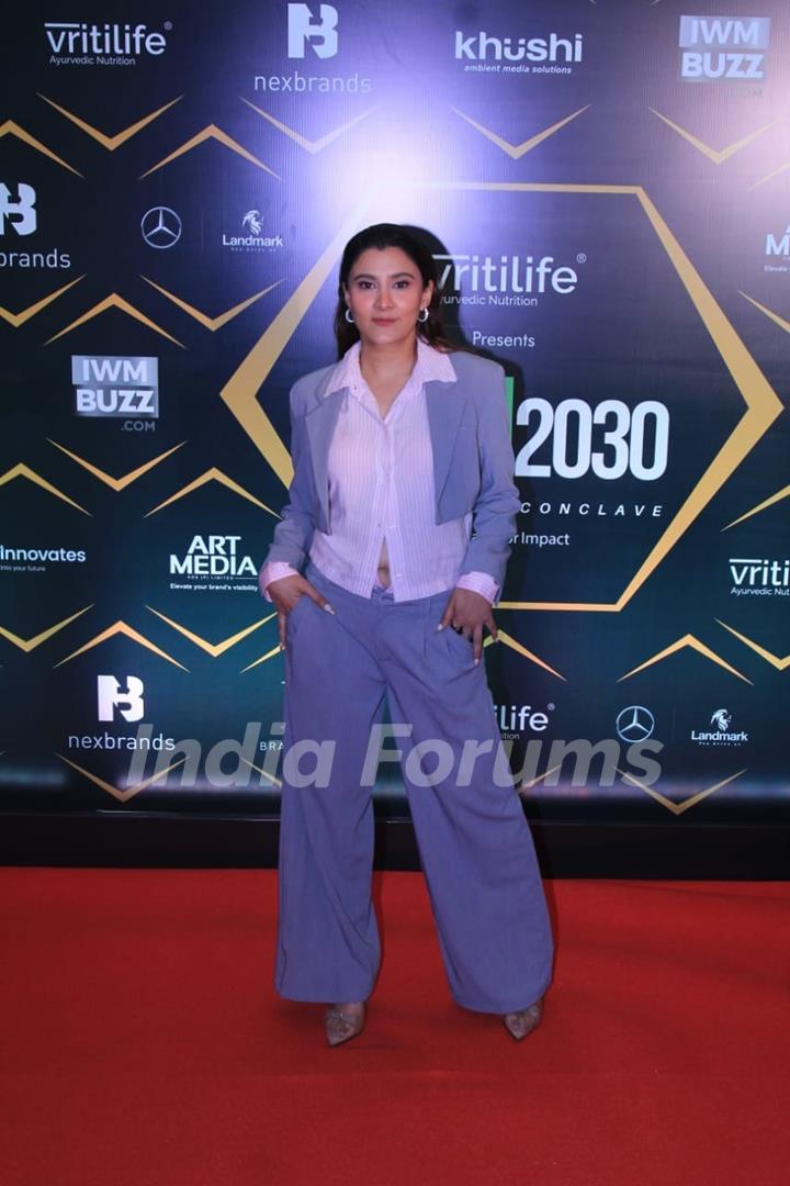 Celebrities grace the red carpet of The Nexbrands India 2030 Leadership Conclave