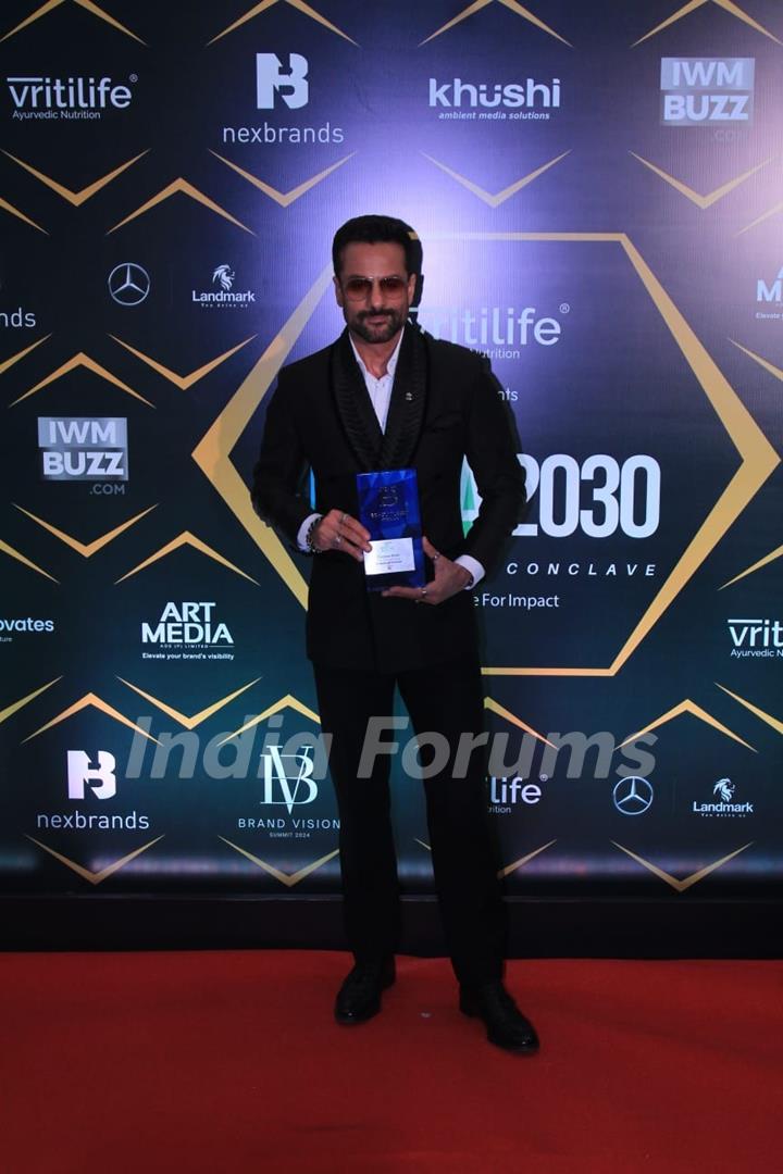 Fardeen Khan grace the red carpet of The Nexbrands India 2030 Leadership Conclave