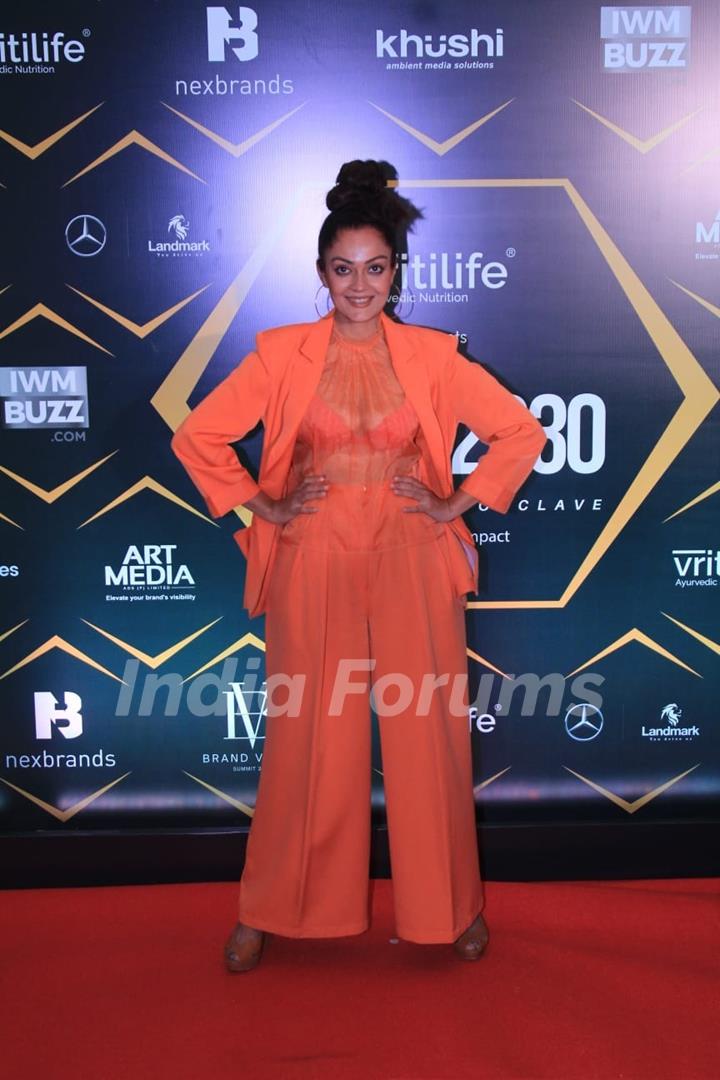 Celebrities grace the red carpet of The Nexbrands India 2030 Leadership Conclave