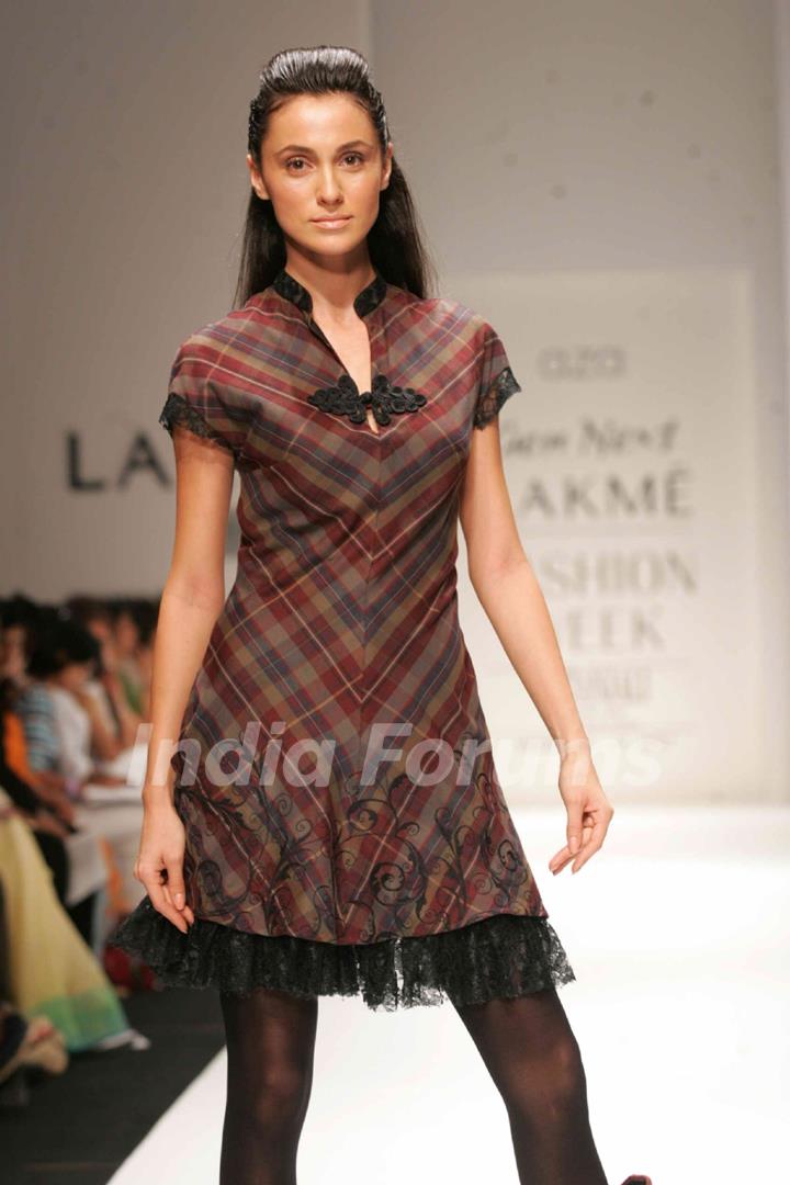 Ten talented young designers presented a spectacular show at the Aza Gen Next extravaganza at Lakme Fashion Week in Mumbai