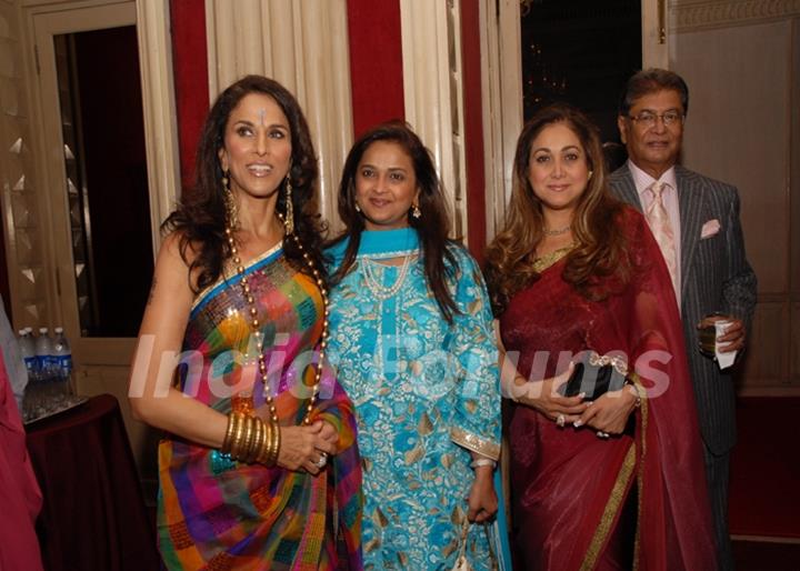 Shobhaa De with tina ambani and Dipti Salgaonkar