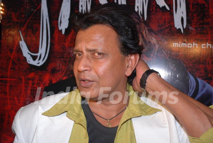 Mithun Chakraborty at Music launch of the movie Jimmy