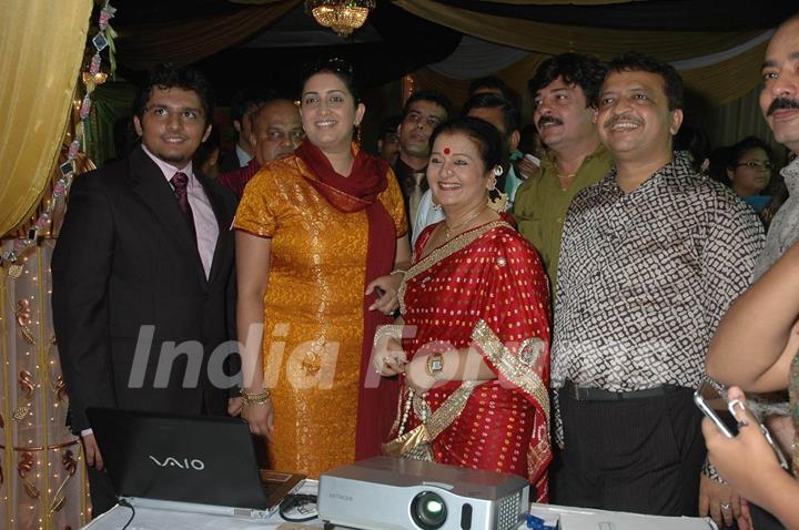 Smriti Irani at glagnacom utsav launch at parle