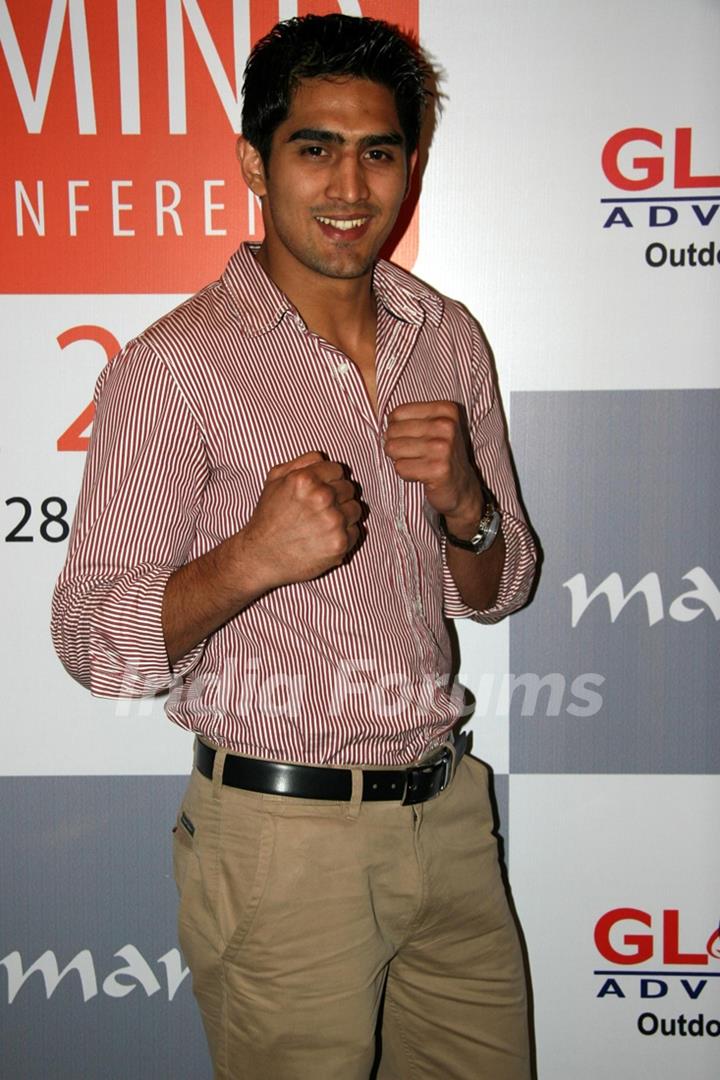 Boxer Vijendra Singh at &quot;Body Mind Exhibition&quot; at Grand Hyatt