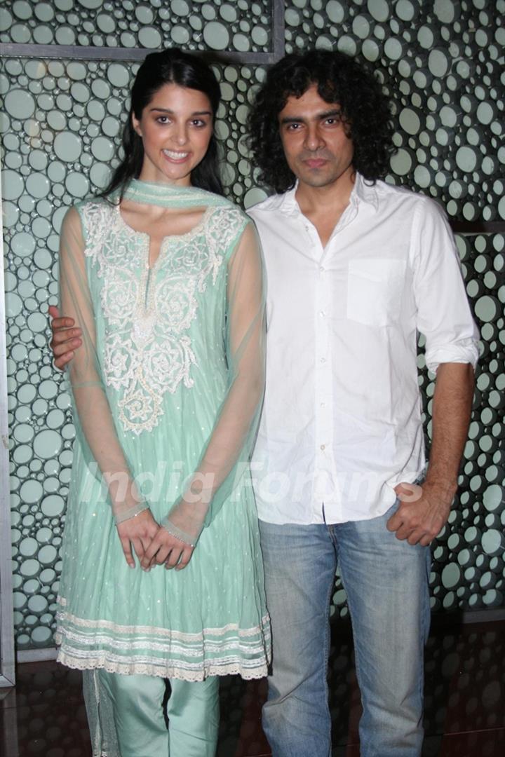 Imtiaz Ali Khan at &quot;Giselle Monteiro&quot; of Love Aaj Kal Fame at Cinemax