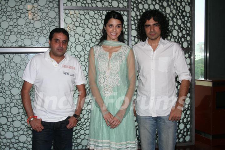 Imtiaz Ali Khan at &quot;Giselle Monteiro&quot; of Love Aaj Kal Fame at Cinemax