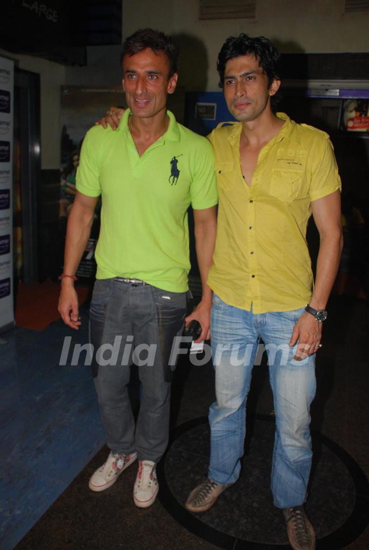 Rahul Dev at ''Public Enemies'' premiere at fame, in Mumbai