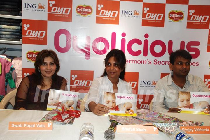 Shefali Chhaya at ''''Oyolicious'''' book launch, in Mumbai