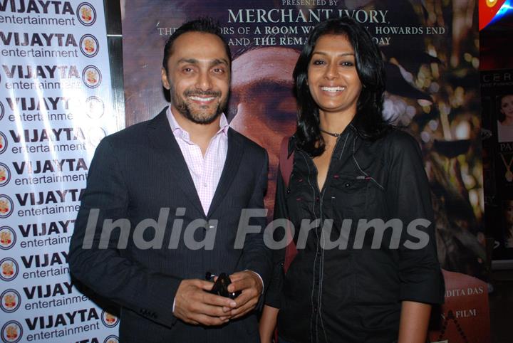 Rahul Bose and Nandita Bose at the premiere of &quot;Before The Rains&quot; at PVR