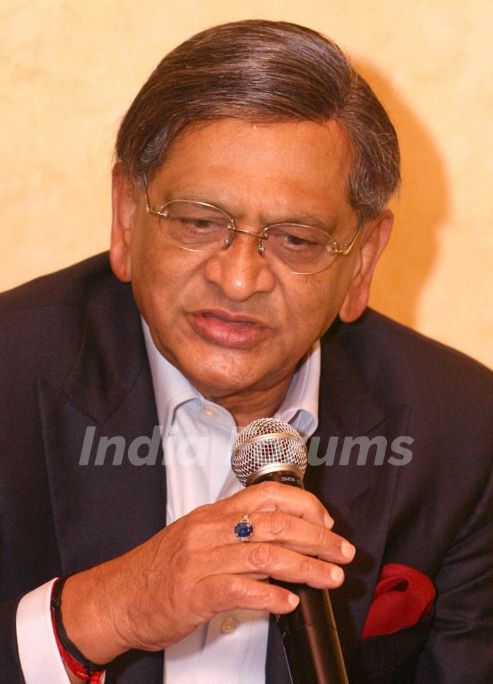 External Affairs Minister S M Krishna at the launch &quot;India - Africa Connect&quot; website, in New Delhi on Monday 17 Aug 2009