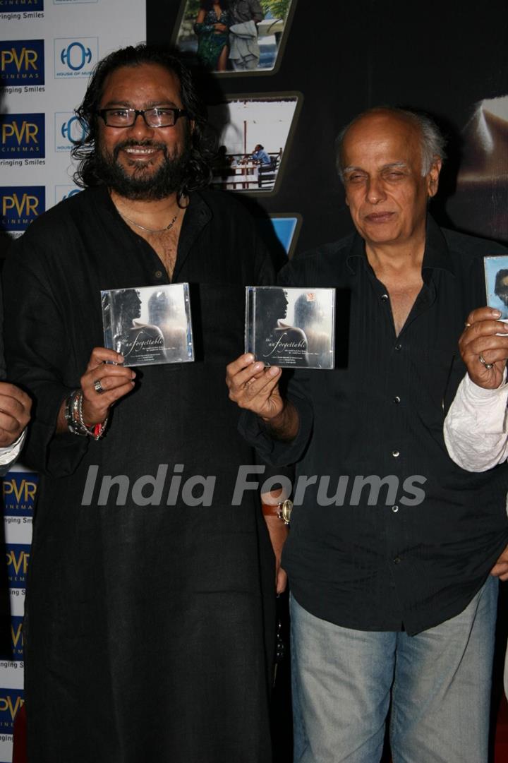 Mahesh Bhatt at Ismail Darbar''s music for film The Unforgettable at PVR, in Mumbai