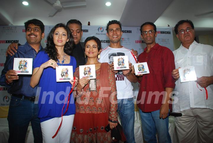 Divya Dutta and Randeep Hooda at music launch of film &quot;Love Khichdi&quot;