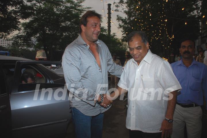 Sanjay Dutt at Healthworks Gym 1st Year Celebrations, in Mumbai