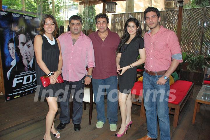 Udita, Deepak Tijori, Sagarika Ghatge at Fox film promotional event