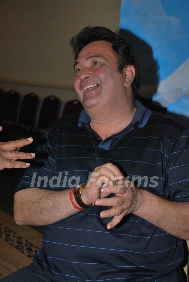 Rishi Kapoor promotes Chintu Ji film