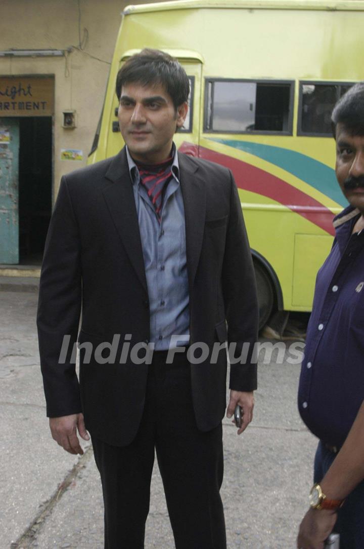 Arbaaz Khan AD shoot