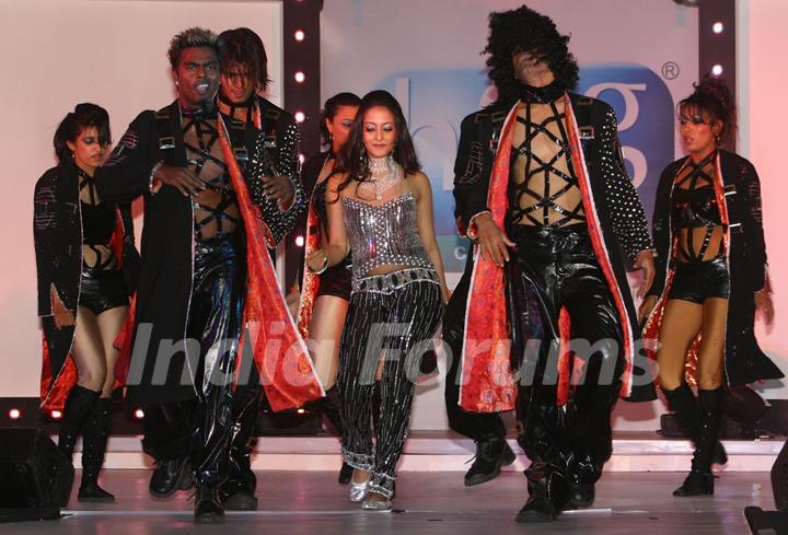 Raima Sen during the dance performance at the launch of ''''P & G clinics'''' in Delhi on Teusday