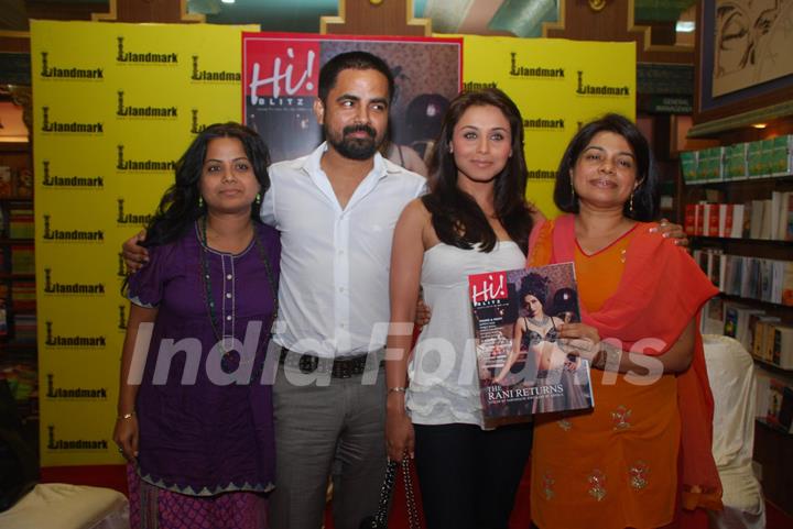 Rani Mukherjee &quot;Launches Latest Issue of Hil Blitz&quot;