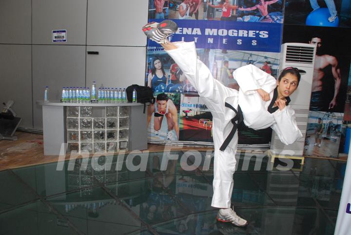 Isha Koppikar at &quot;Martial Arts&quot; with Leena Mogre