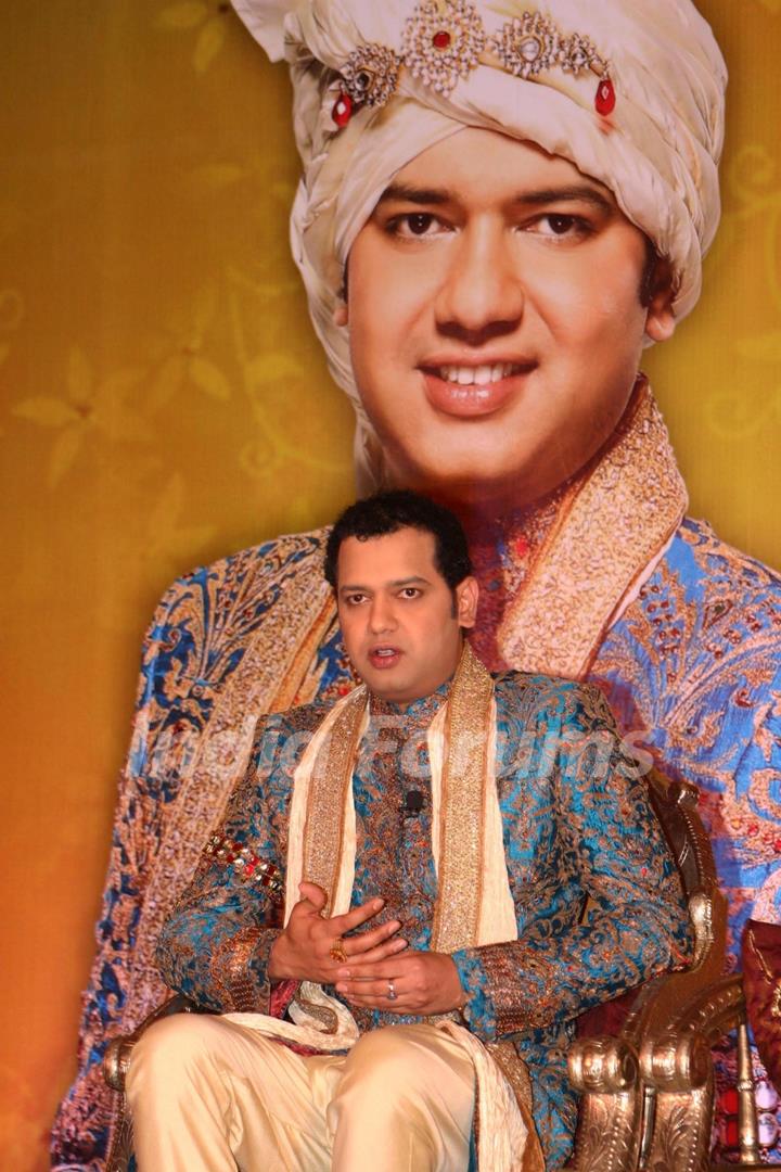 Rahul Mahajan at the launch of NDTV imagine''s Swayamvar-Season-2, ''''Rahul Dulhaniya Le Jayega'''',in New Delhi on Tuesday