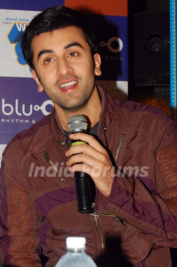 Actor Ranbir Kapoor during the press conference of film &quot;Wake Up Sid&quot; at PVR Ambience Mall Gurgaon on 29 Sep 09