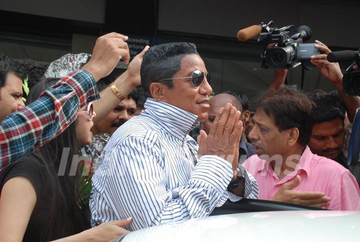 &quot;Jermaine Jackson Arrives in Mumbai&quot;