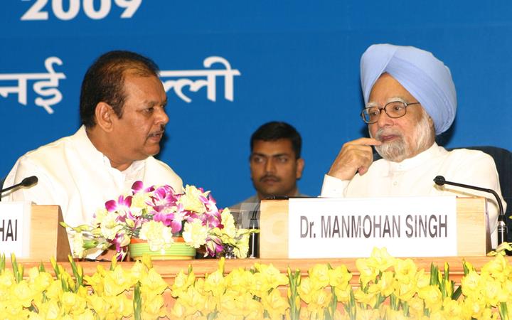 Prime Minister, Dr Manmohan Singh and Minister of Food Processing Industries Subodh Kant Sahai at the inauguration of State Food Processing Ministers'' Conference, in New Delhi on Tuesday