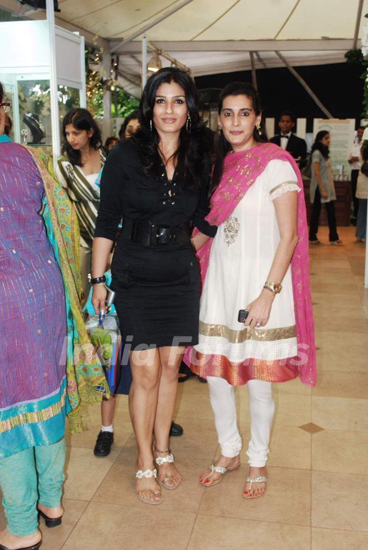 Raveena Tandon at Araish exhibition