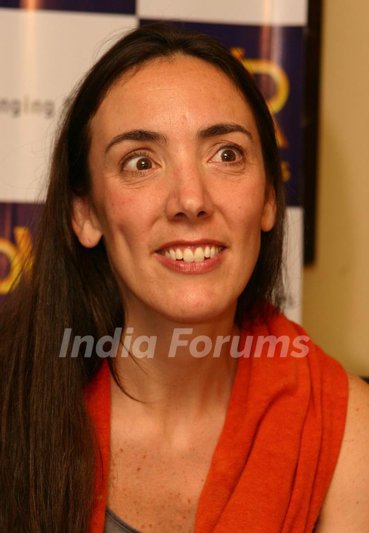 Filmmaker Megan Mylan at the Premier Remier of the film ''''Smile Pinki'''' at PVR Plaza, in New Delhi on Thrusday 08th Oct 09 [Photo: IANS]