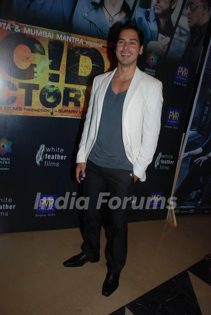 Dino Morea at the premiere of &quot;Acid Factory Film&quot; at PVR