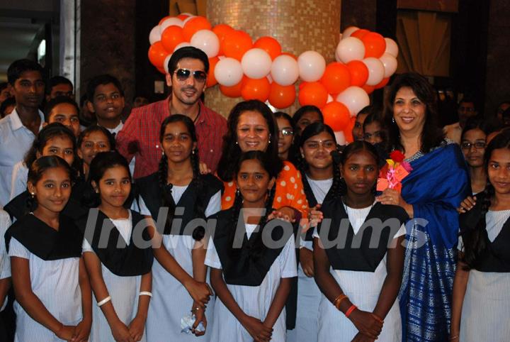 Zayed Khan at the launch of Light of Light NGO at Phoenix