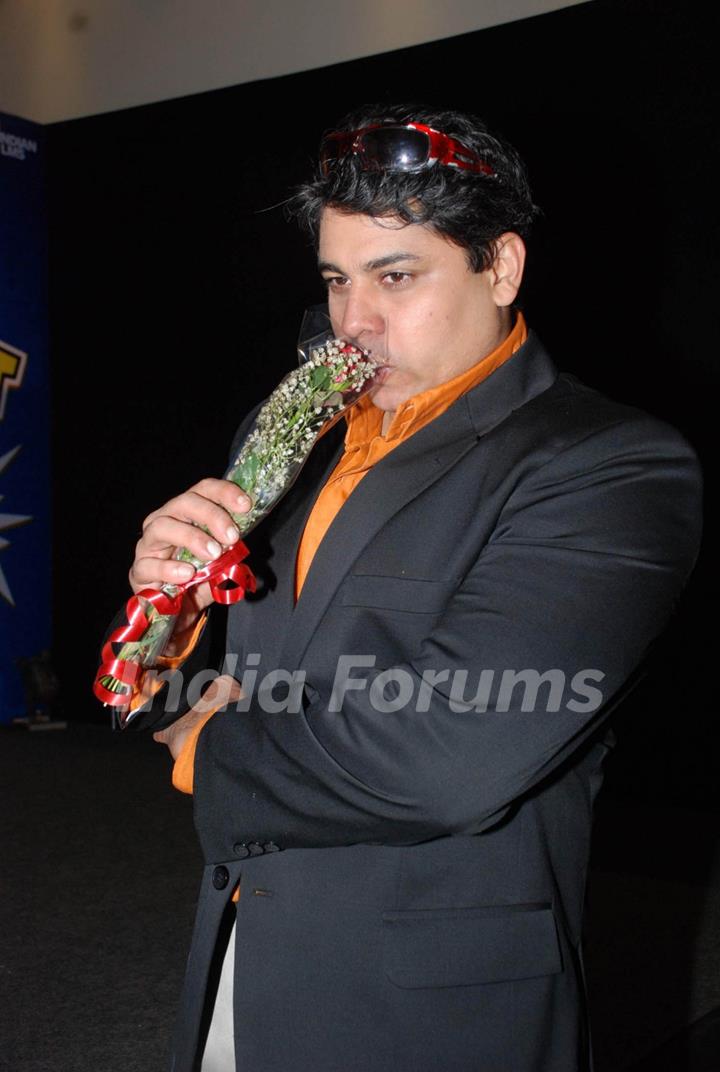 Bollywood funnyman Cyrus Broacha at a promotional event for their forthcmong movie &quot;Fruit N Nut&quot; in Mumbai