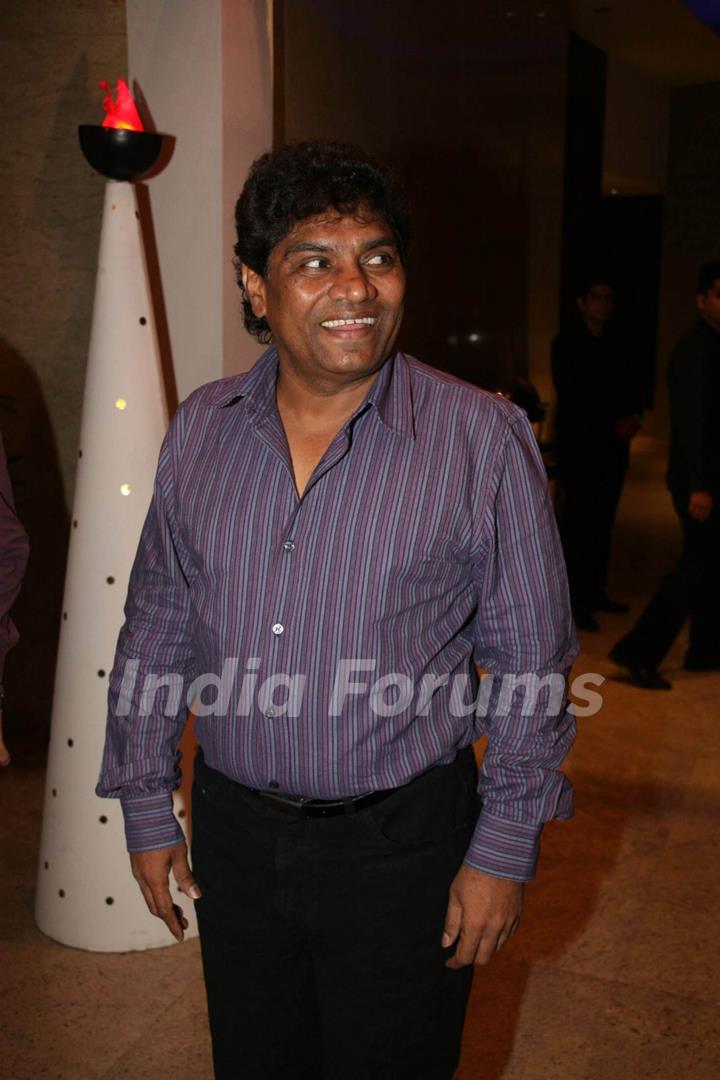 Comedy actor Johnny Lever at the music launch of &quot;Ishqmann&quot; in Mumbai