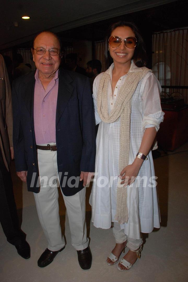 Rani Mukherjee during the convocation ceremony of Roshan Taneja Foundation for Performing Arts (RTFPA) in Mumbai on Thursday,15 October 2009