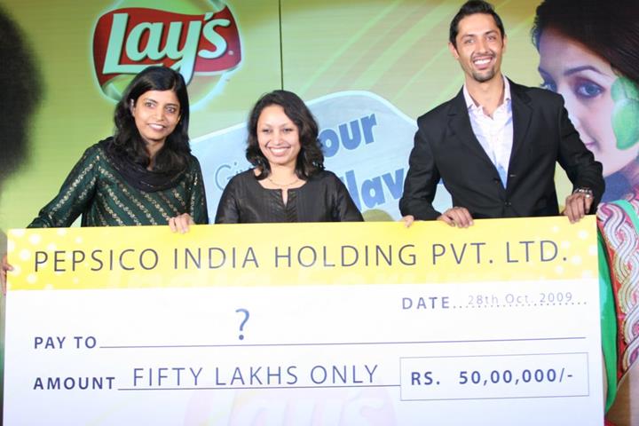 Actor Saif Ali Khan unveils Lays Chips new campaignat Grand Hyatt, Mumbai