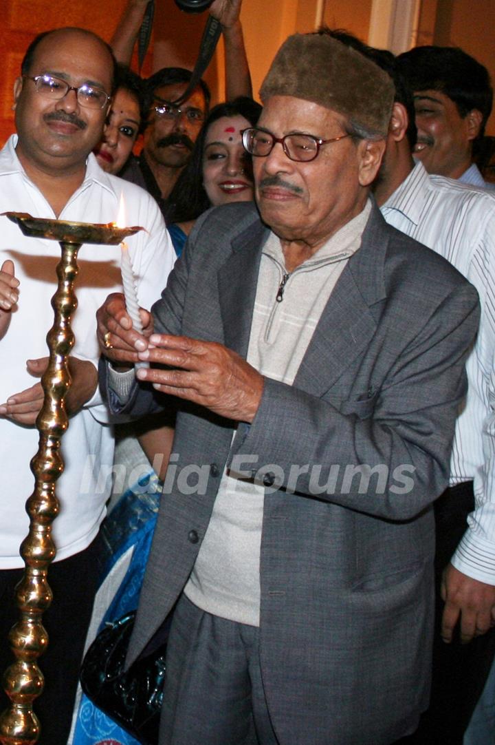 Manna Dey at the launch of Aapki Khidmat Mein, a collection of ghazals by Manna Dey in Kolkata on Monday 2nd Nov09