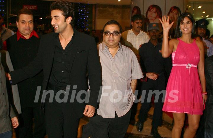 Bollywood actress Katrina Kaif and actor Ranbir Kapoor at the Ambience mall in Gurgaon for promotion their film '''' Ajab Prem Ki Ghazab Kahani'''' on Thursday New Delhi 05 Nov 2009