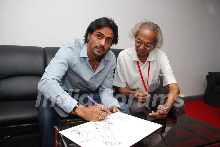 Bollywood actor Arjun Rampal at MAMI Film Festival in Mumbai