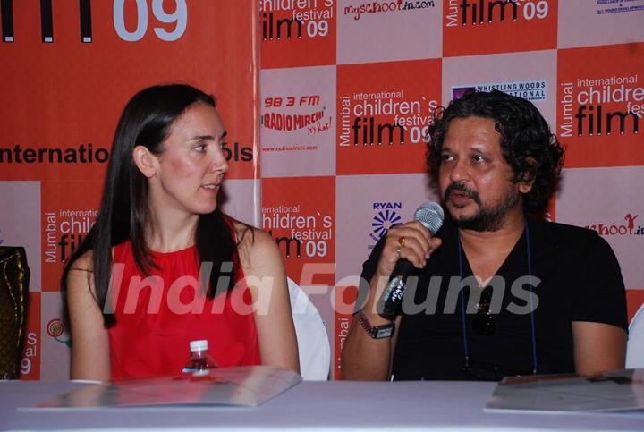 Amol Gupte at Mumbai International Children''s Film Festival press meet at NCPA