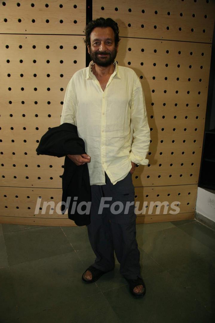 Filmmaker Shekhar Kapoor at Embassy of Spain for the laonch of film festival in Whistling Woods