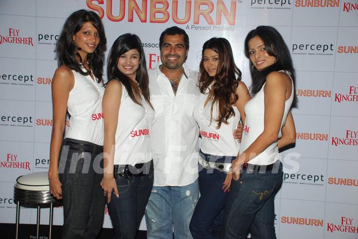 Guest at &quot;Sun Burn Press Meet&quot; at Blue Frog