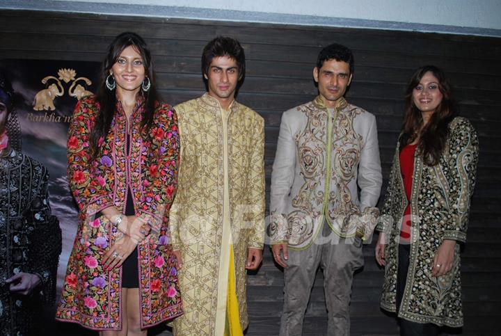 Barkha Aand Sonzal Showcase their Men''s Wear Sohum Spa