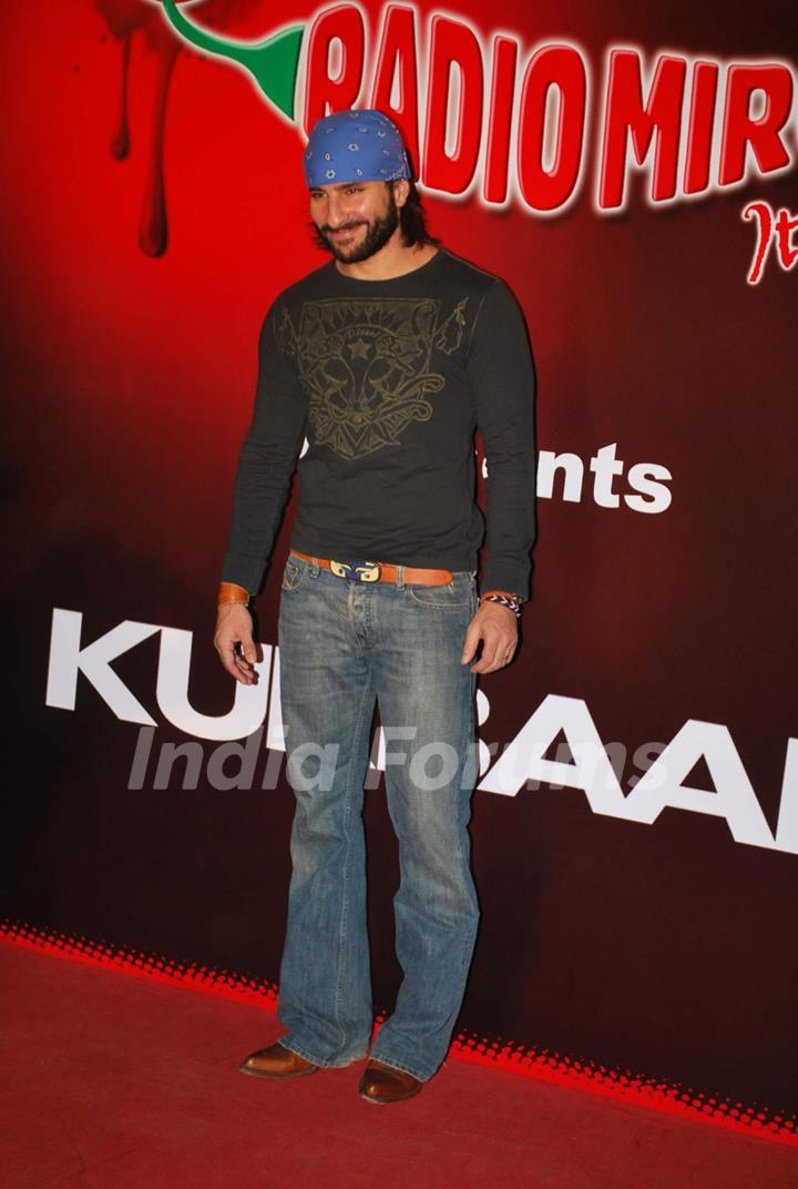 Saif Ali Khan at &quot;Kurbaan&quot; Special Screening at PVR